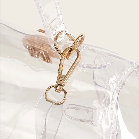 Boho Clear Satchel Bag - Picture 5 of 5